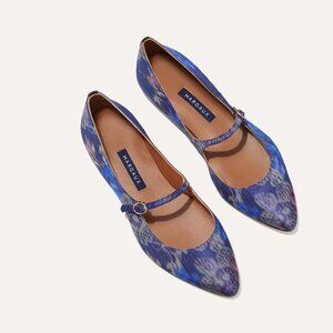 NWT: Margaux x Jamie Beck Mary Jane Flat (New in Box Unworn)